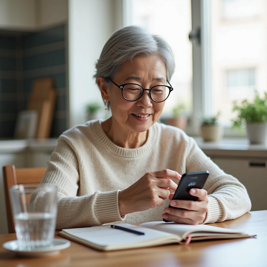 시니어 헬스케어 앱 추천 TOP5: 식단 기록부터 운동 코칭까지 완전 활용법