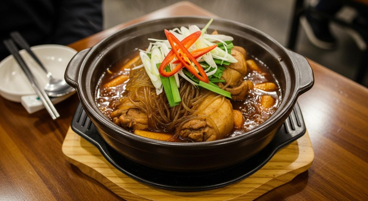찜질방 닭볶음탕