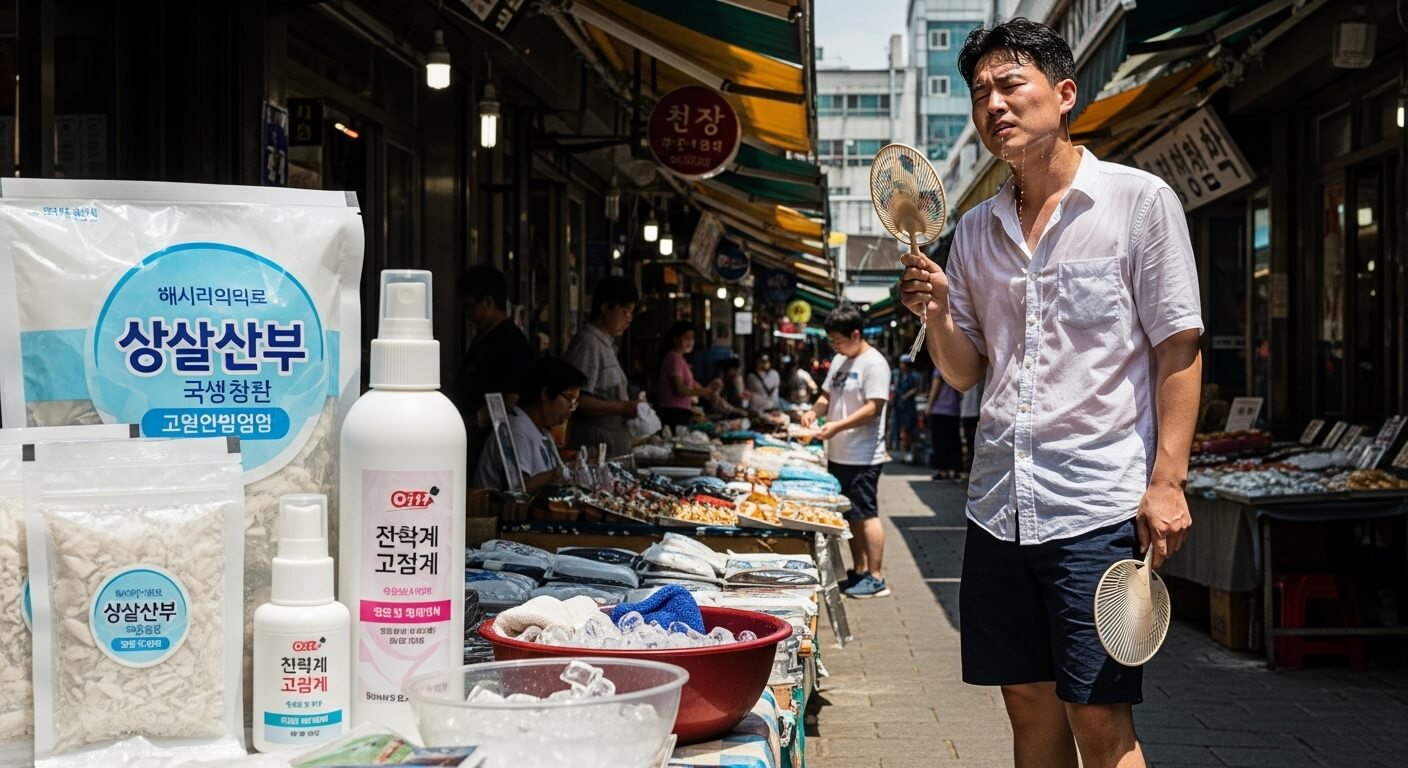 땀띠 가라앉히는 방법