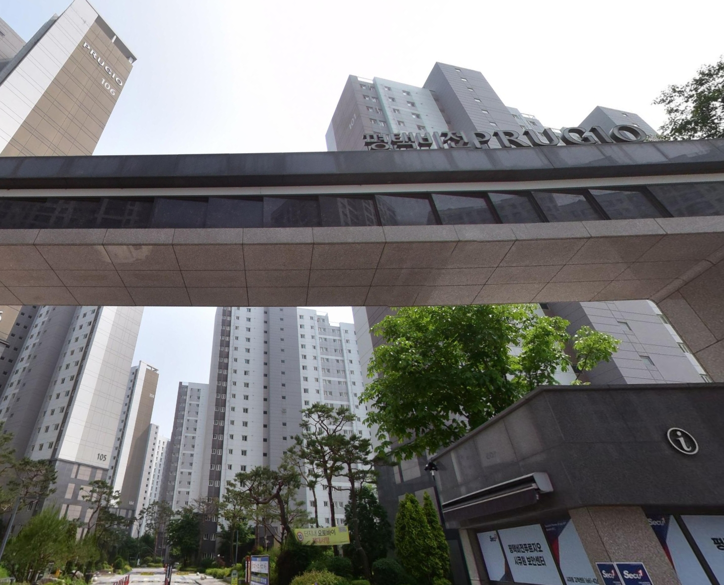 평택 용이동 비전푸르지오 앞