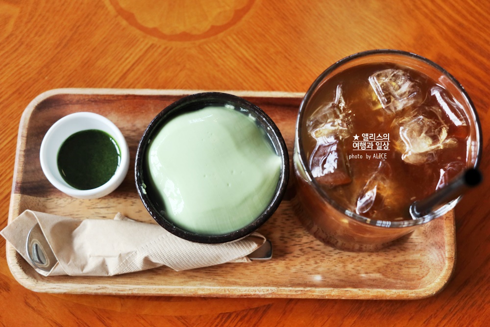 말차 판나코타, 가배도 송파 교토에 온 것 같은 분위기 송리단길 카페