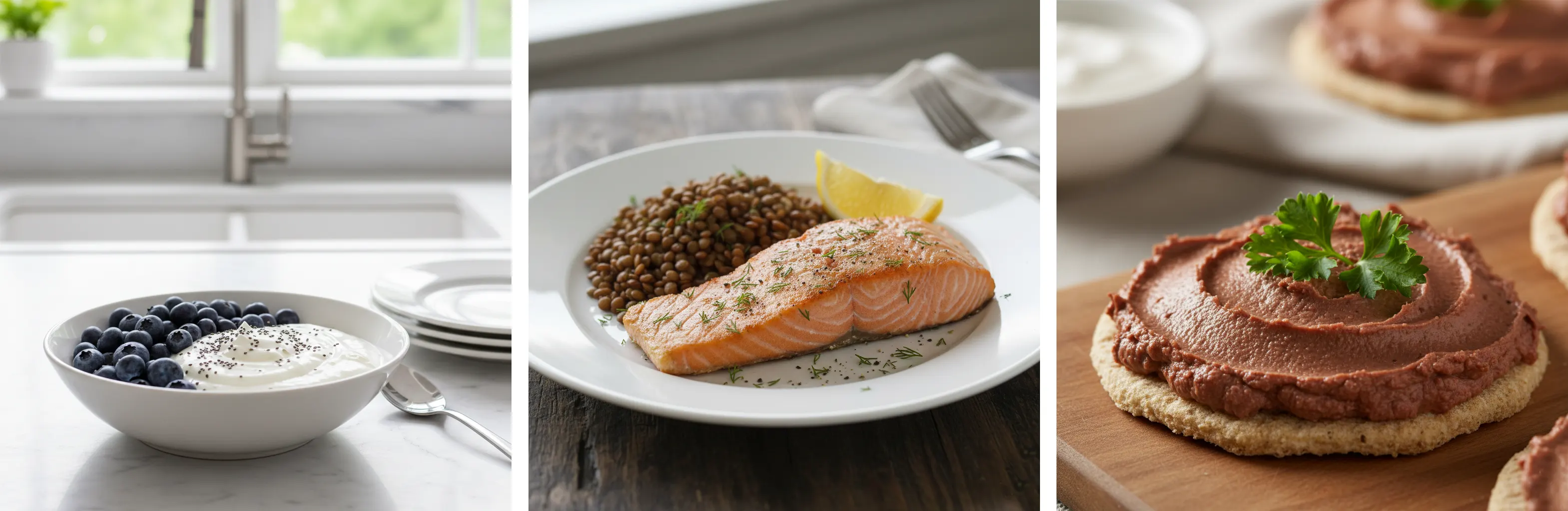 저, 중, 고 퓨린의 고단백 식품 섭취 및 하루 권장량