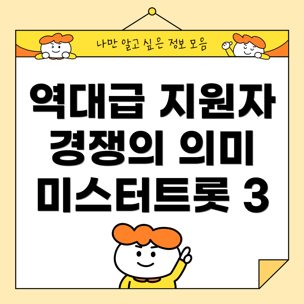 미스터트롯3