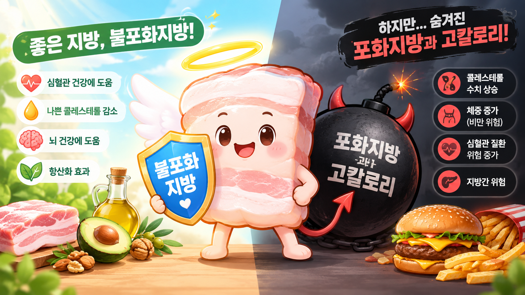 좋은지방 ,불포화지방