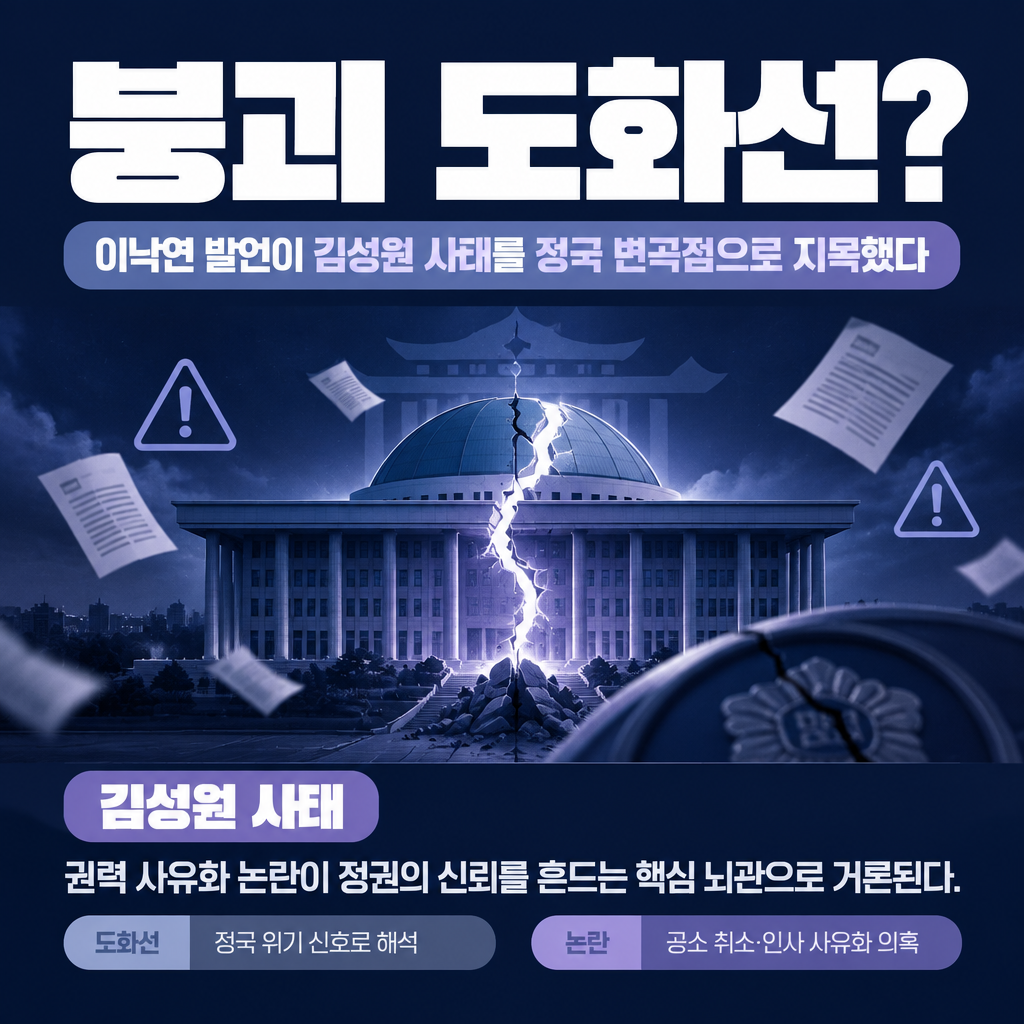 붕괴 도화선?
