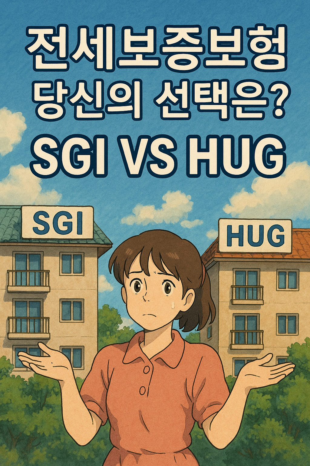 SGI 전세 보증보험 가입방법과 HUG 보증보험과의 비교 총 정리