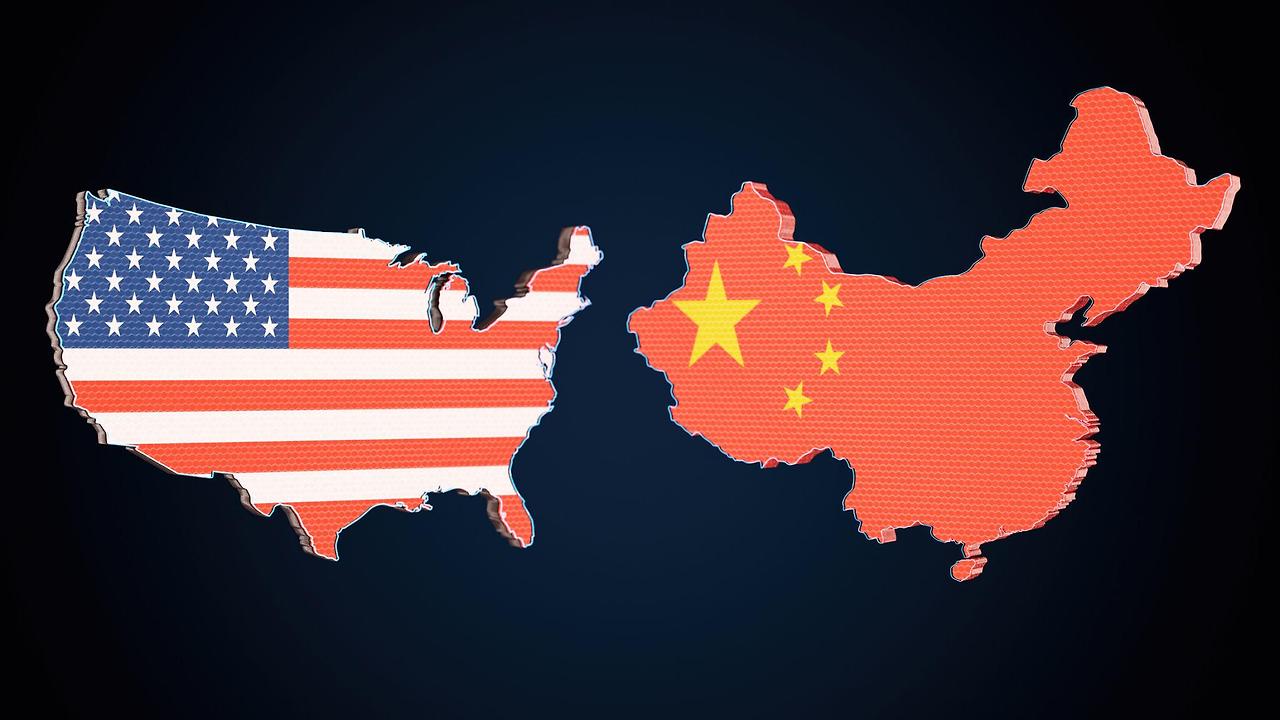 미국과 중국 대결 이미지
