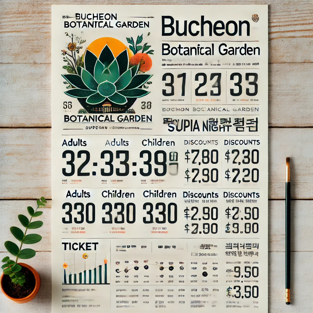 부천식물원 수피아 야간 개장