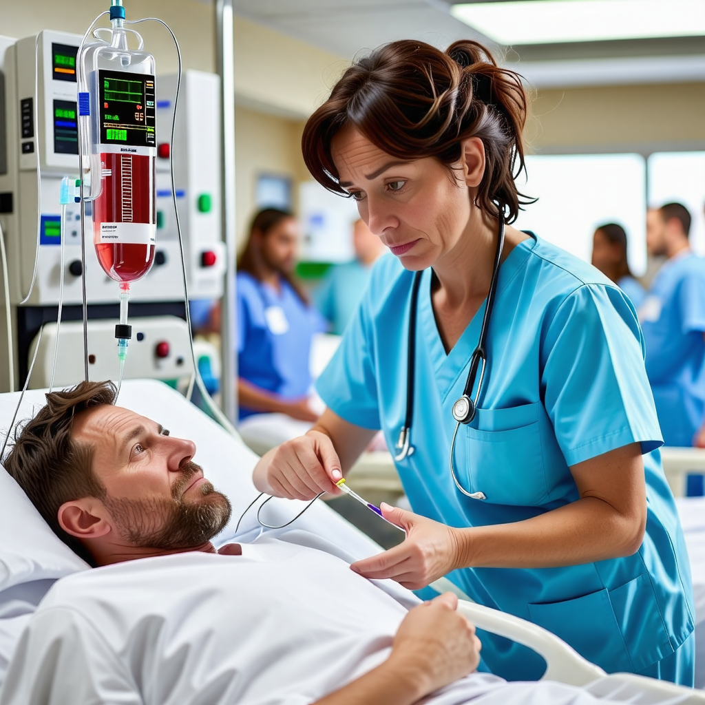 Scenario 3. Transfusion Order Placed Without Pre-Transfusion Testing → Nurse Identifies Issue, Halts Transfusion, and Initiates Urgent Testing