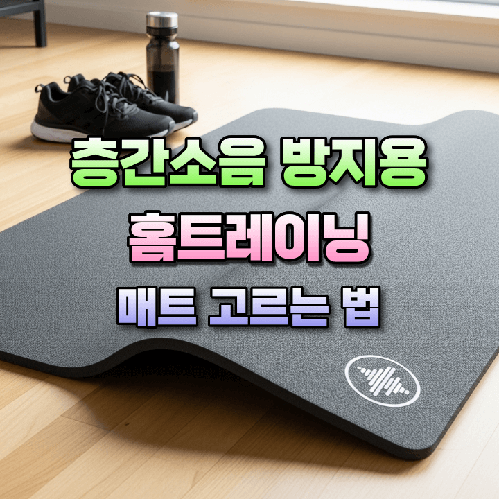 층간소음방지용매트고르는법