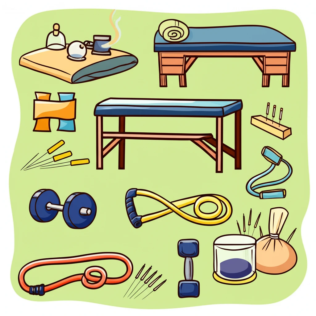 한방병원 물리치료, 수술 후 재활 및