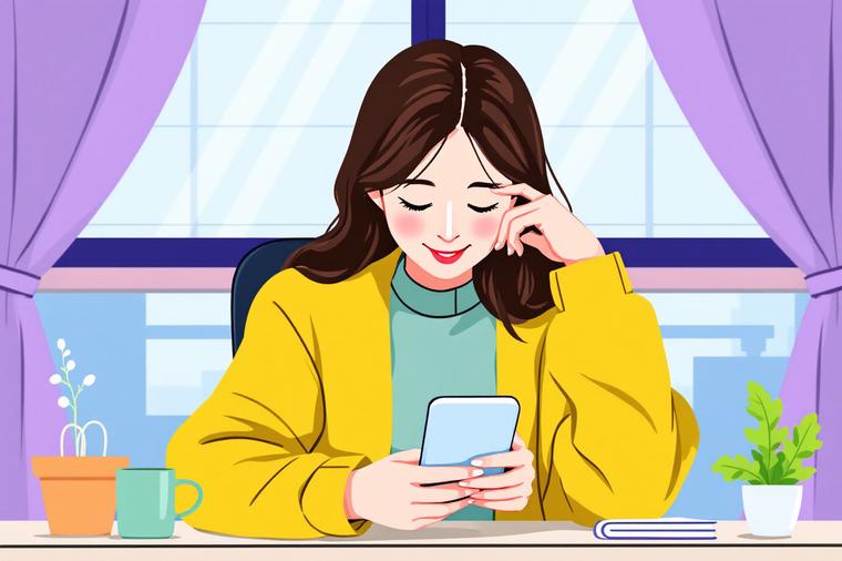 민생회복 소비쿠폰 신청중인 여성