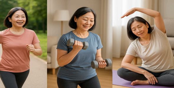 갱년기 여성에게 적합한 운동 유형과 실천 방법