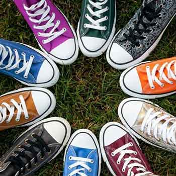 다양한 스니커즈 운동화