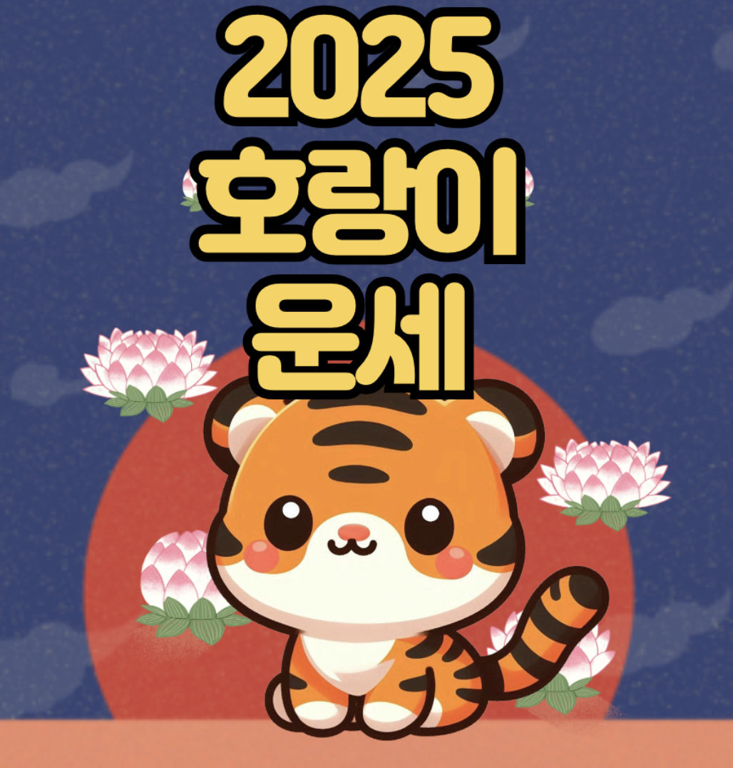 2025년 12월 범띠 운세