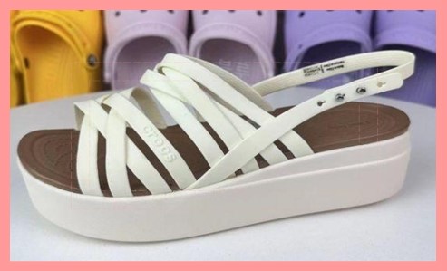 크록스 여성샌들 웨지