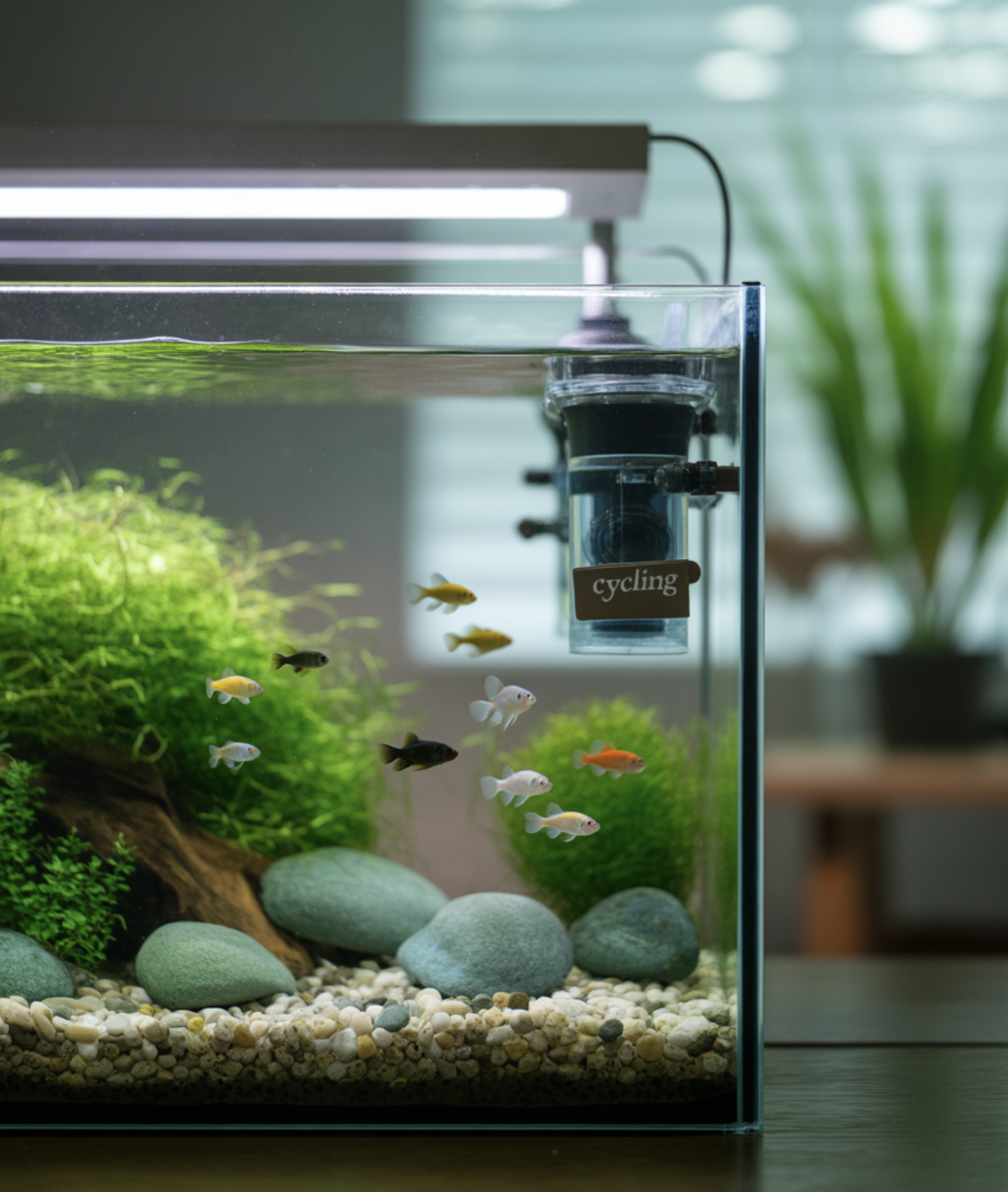 어항 준비&amp;#44; &amp;#39;안정&amp;#39;이 최우선