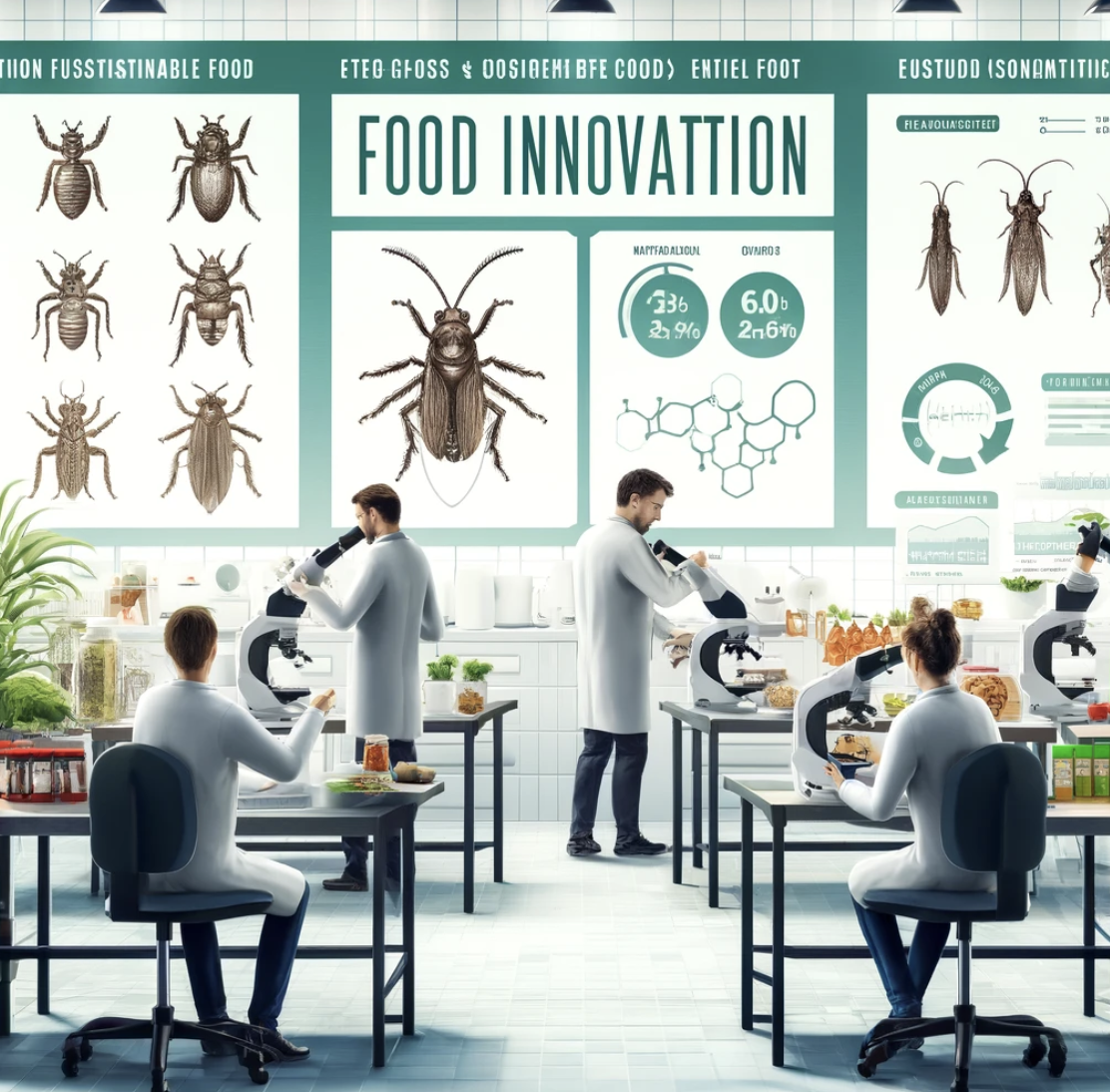 곤충식품 개발자 관련 사진