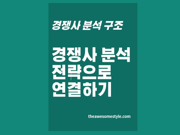 5화. 경쟁사 분석 후 전략이 안 나올 때 분석을 전략으로 바꾸는 3단계 사고