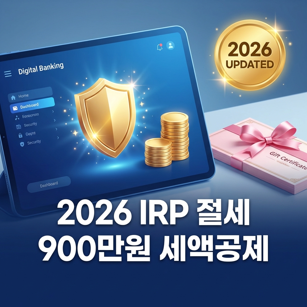 2026년 IRP 개인형 퇴직연금 절세 가이드_썸네일