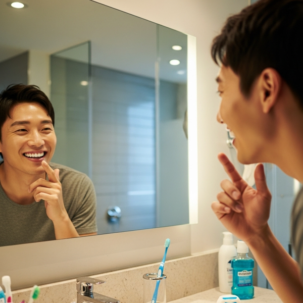 누런 이 탈출! 집에서 하는 셀프 치아미백 효과와 부작용 총정리