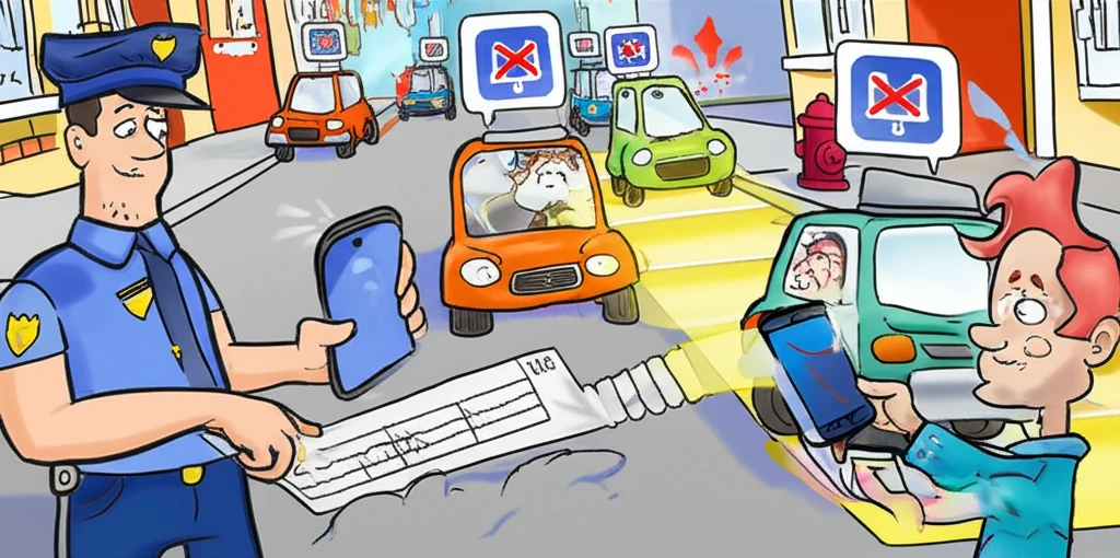 부산 남구 불법 주정차 단속 문자 알..