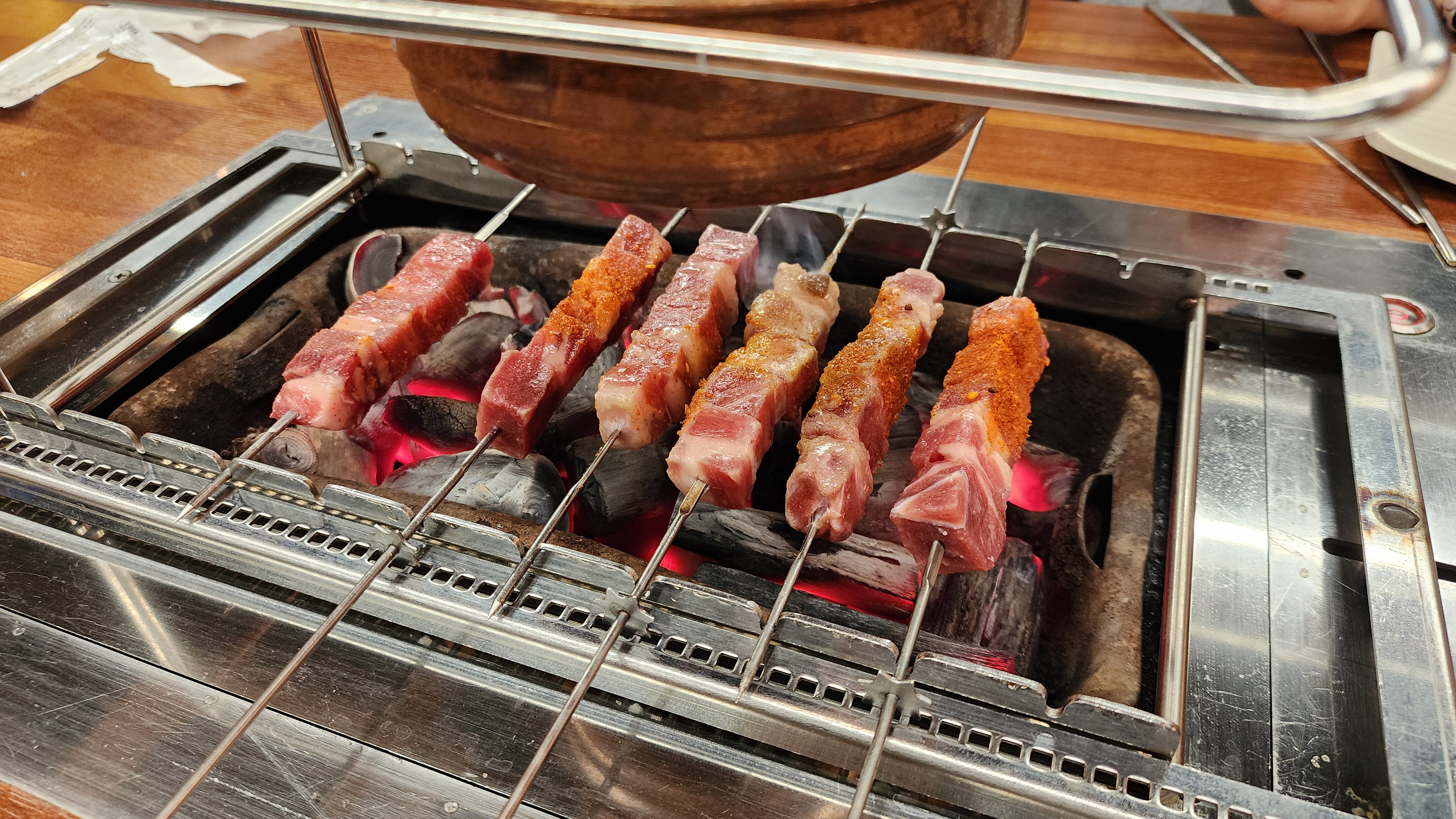 익어가는 양꼬치