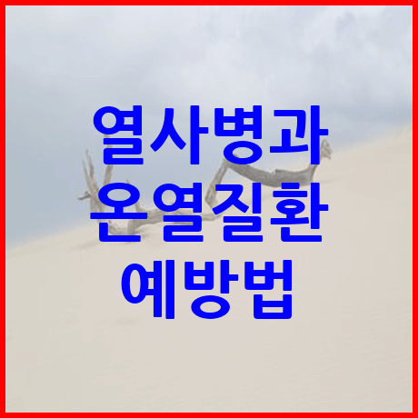 열사병 온열질환