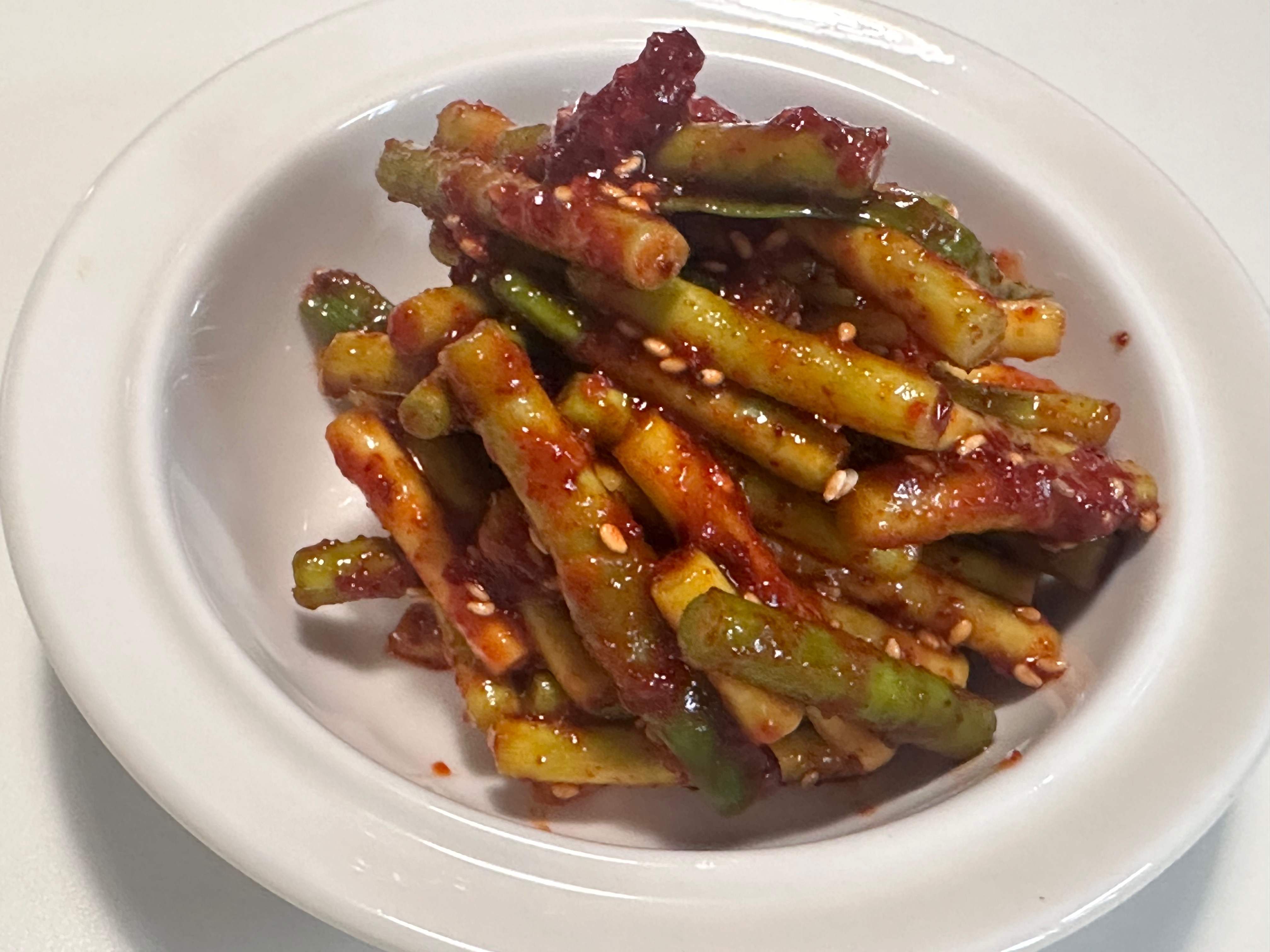 마늘종볶음 레시피