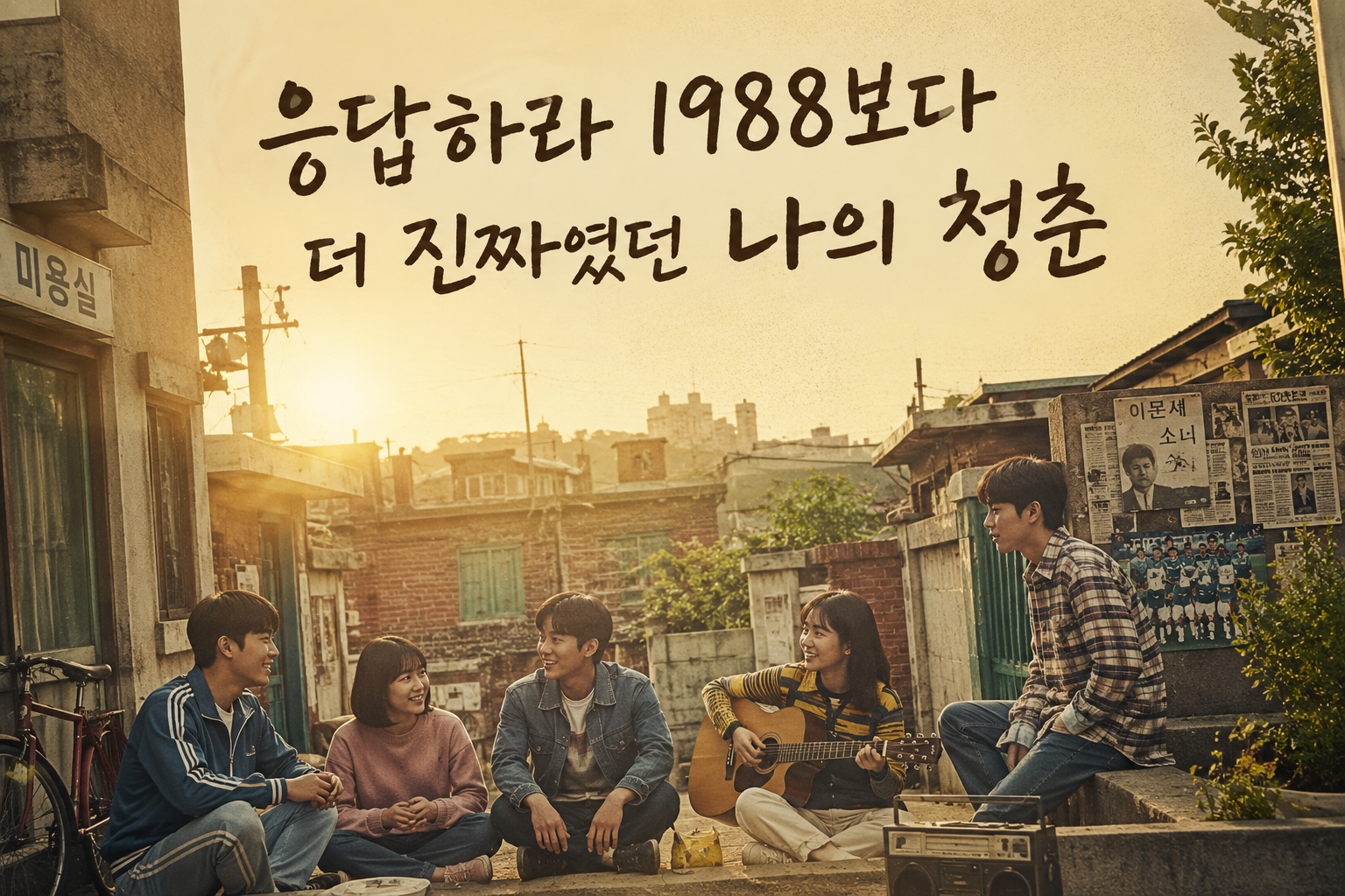 응답하라 1988보다 더 진짜였던 나의 청춘