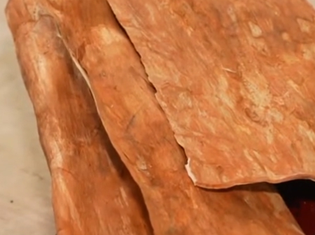 한국의 떡 종류 송기떡-속껍질(송기)