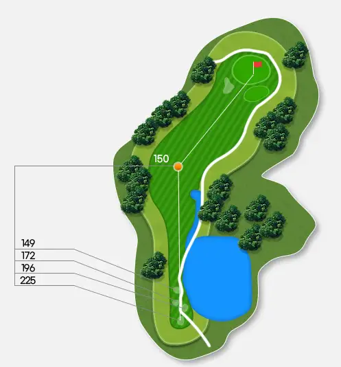 출처 : 한탄강CC 9번홀