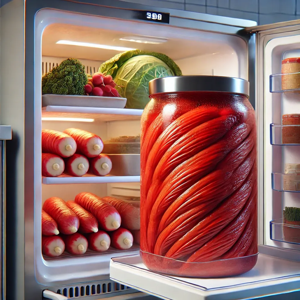 아삭한-총각김치-김치냉장고-보관