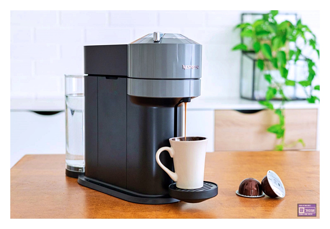 네스프레소 버츄오 커피머신 디스케일링(청소) 준비 상태