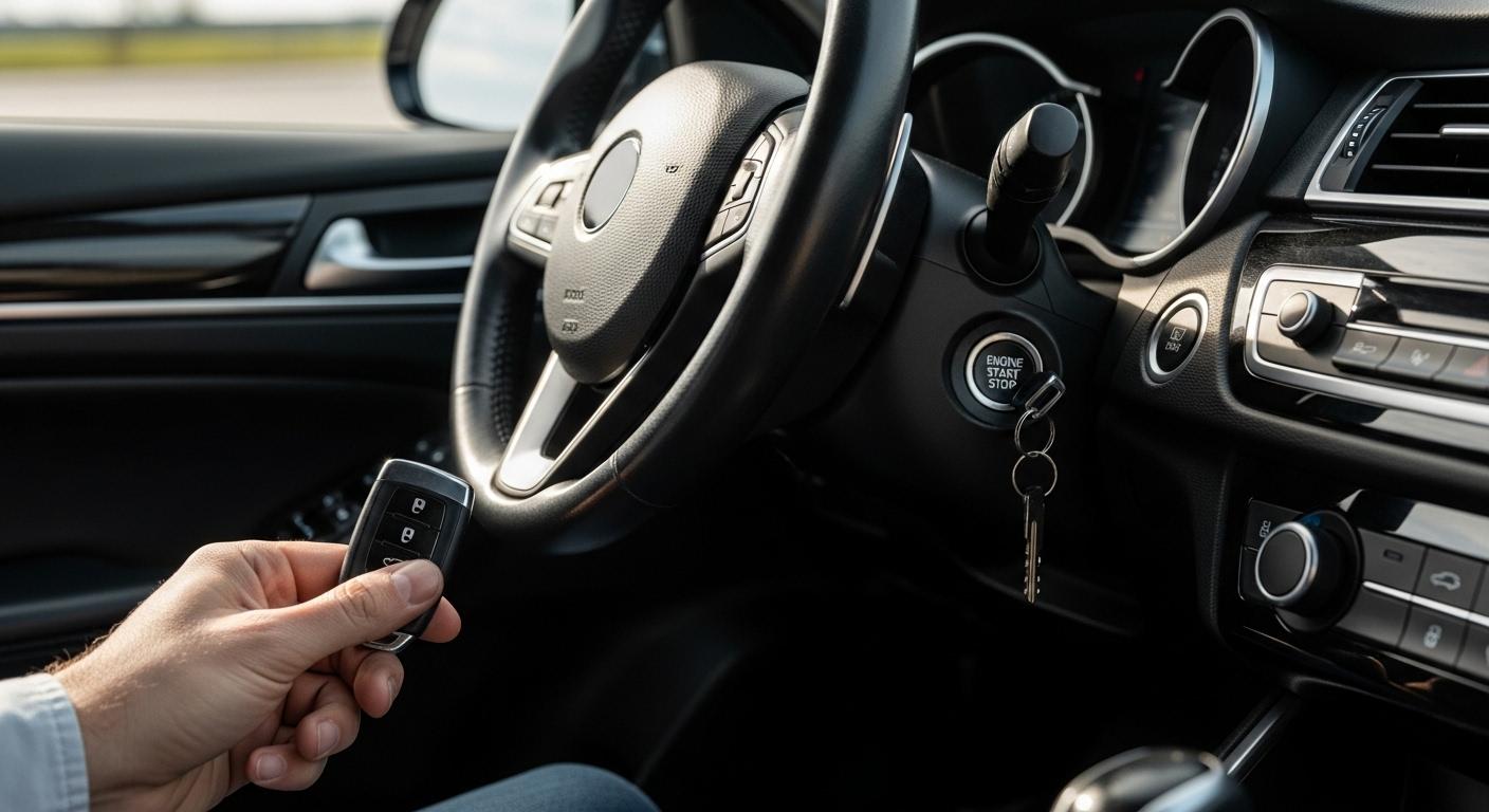 자동차 스마트키가 차내 없다고 뜨는이유