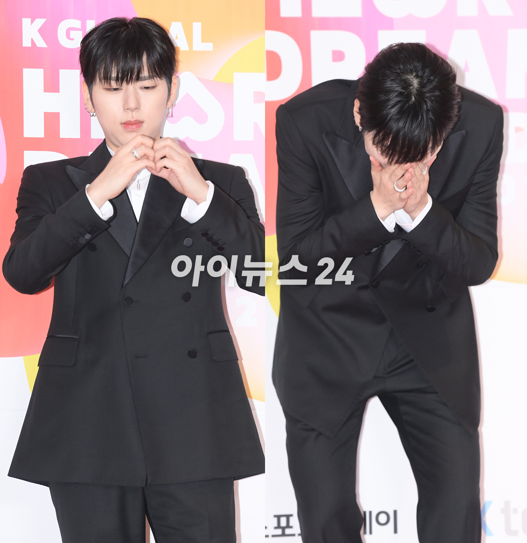 가수 지코가 10일 오후 서울 송파구 올림픽공원 케이스포돔(KSPO DOME)에서 열린 '2023 K글로벌 하트 드림 어워즈' 레드카펫 행사에 참석하고 있다. [사진=정소희 기자]