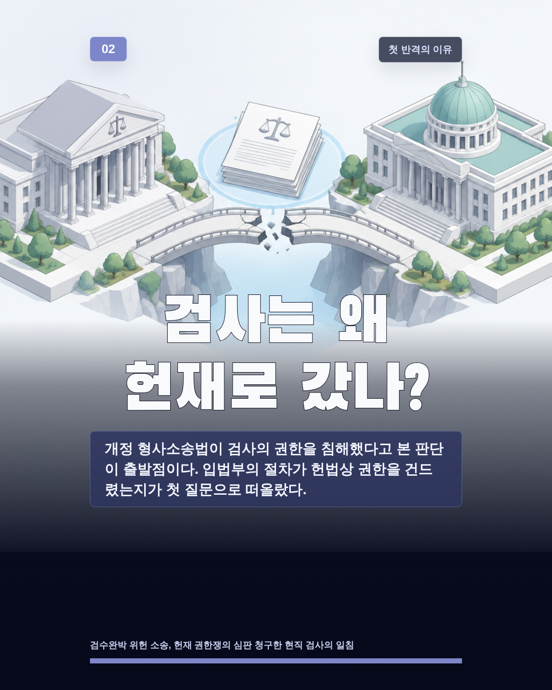 검사는 왜 헌재로 갔나?