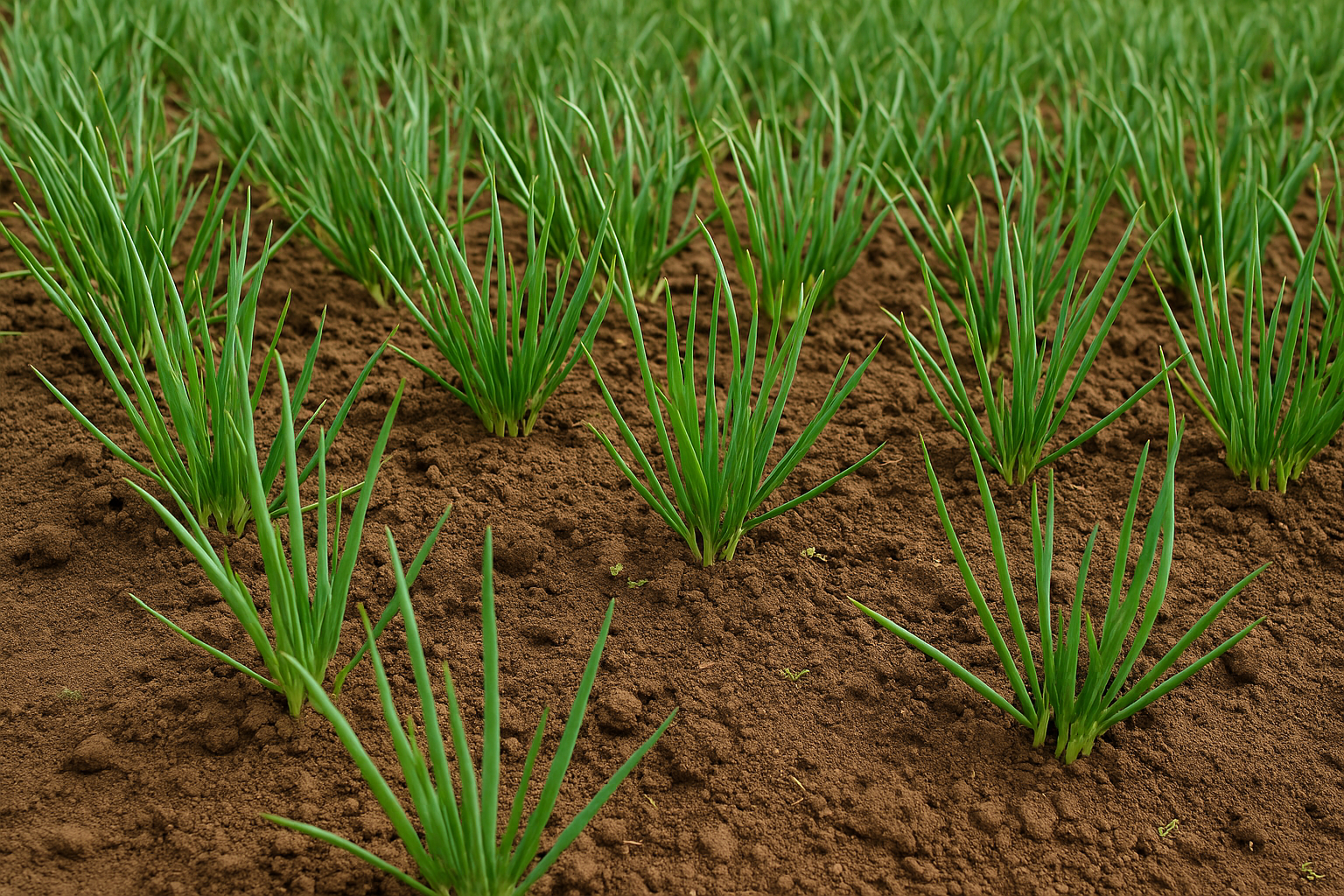 텃밭에서 자라는 신선한 쪽파의 모습, 초보자도 쉽게 재배할 수 있는 쪽파 키우기 단계별 사진