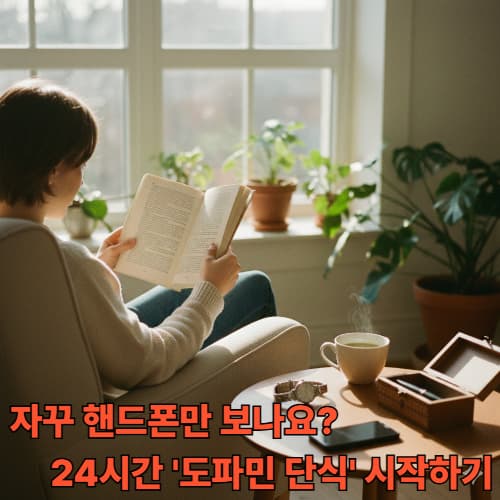 디지털 디톡스 주말: 스마트폰 없이 24시간 살아보기 체험기