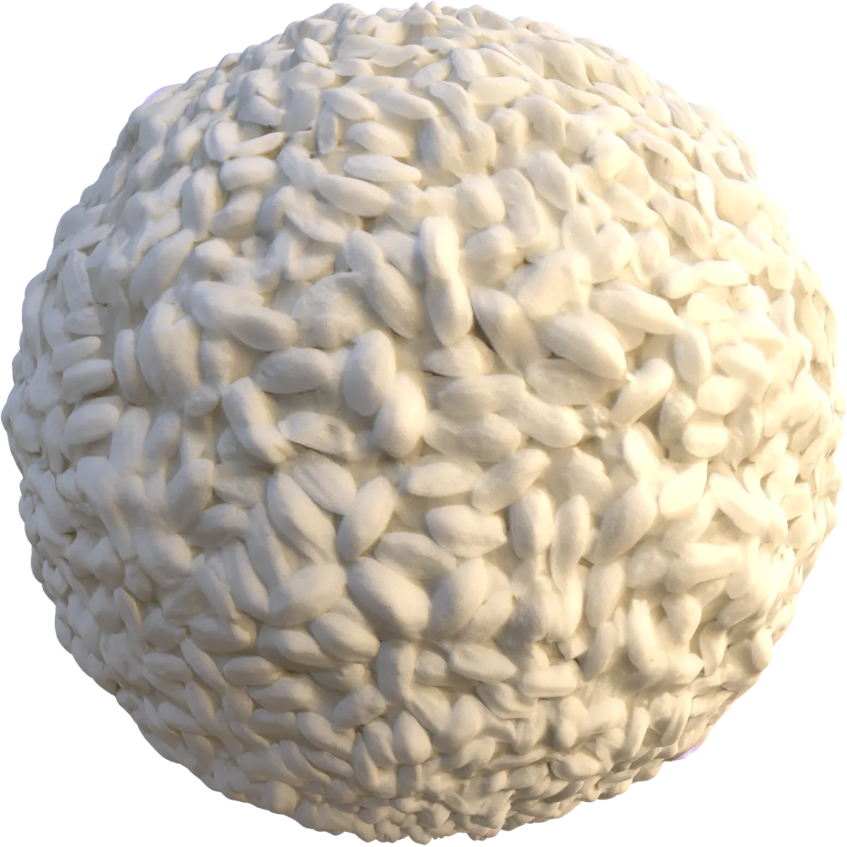 steamed rice texture