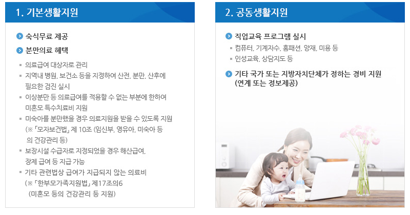 미혼모보호시설