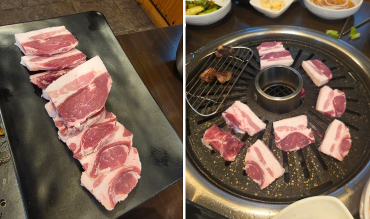 (제주 5월) 숙성 특수부위 맛집, 하은이네 뽈살집 (&김밥)