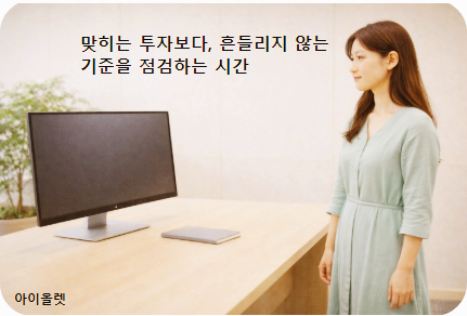 맞히는 투자보다, 흔들리지 않는 기준을 점검하는 시간