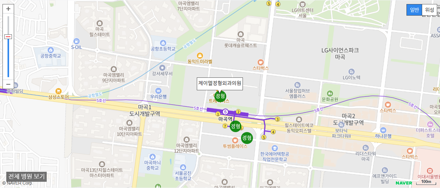 서울 강서구에서 일요일 진료를 볼 수 있는 정형외과 병원 제이엘정형외과의원