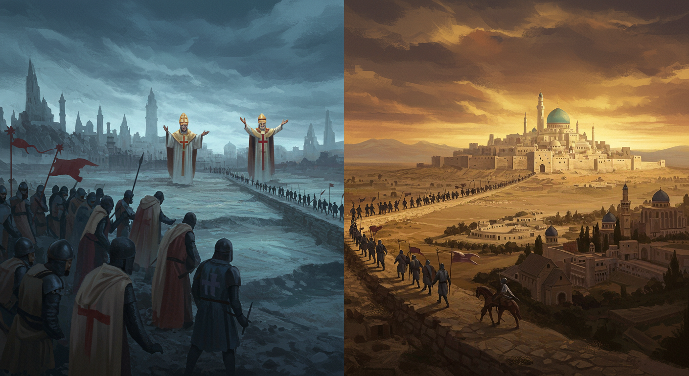 십자군 전쟁의 원인과 과정까지