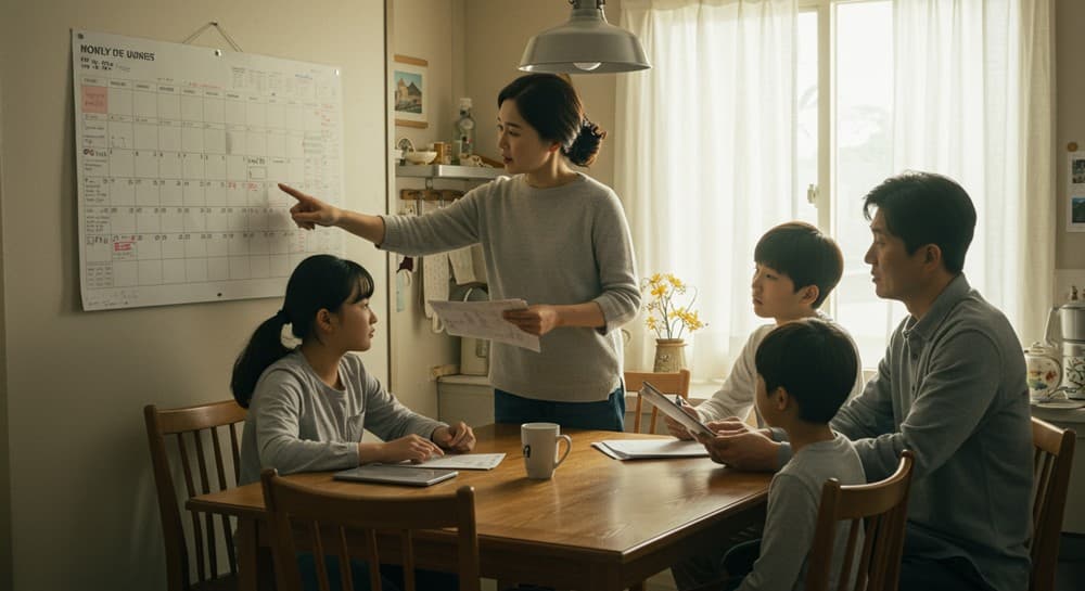 교육급여 신청·지급 일정 계획 장면