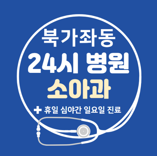 서대문구-북가좌동-24시간-병원-소아과-토요일-야간-일요일-진료-당직병원-찾기