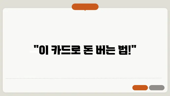 pp 카드 신청 과정