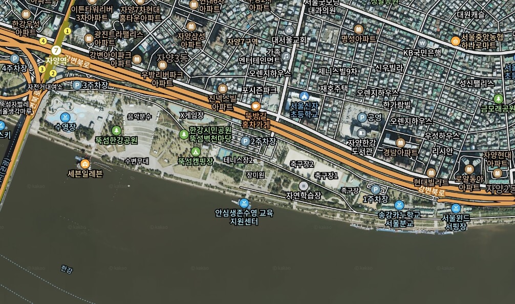 2024년 한강 드론쇼 공연장소 대중교통 이용방법