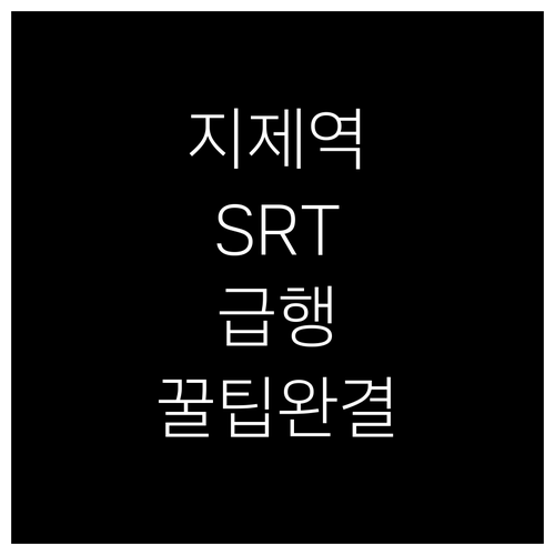 평택지제역 SRT 수서 방면 시간표 ..